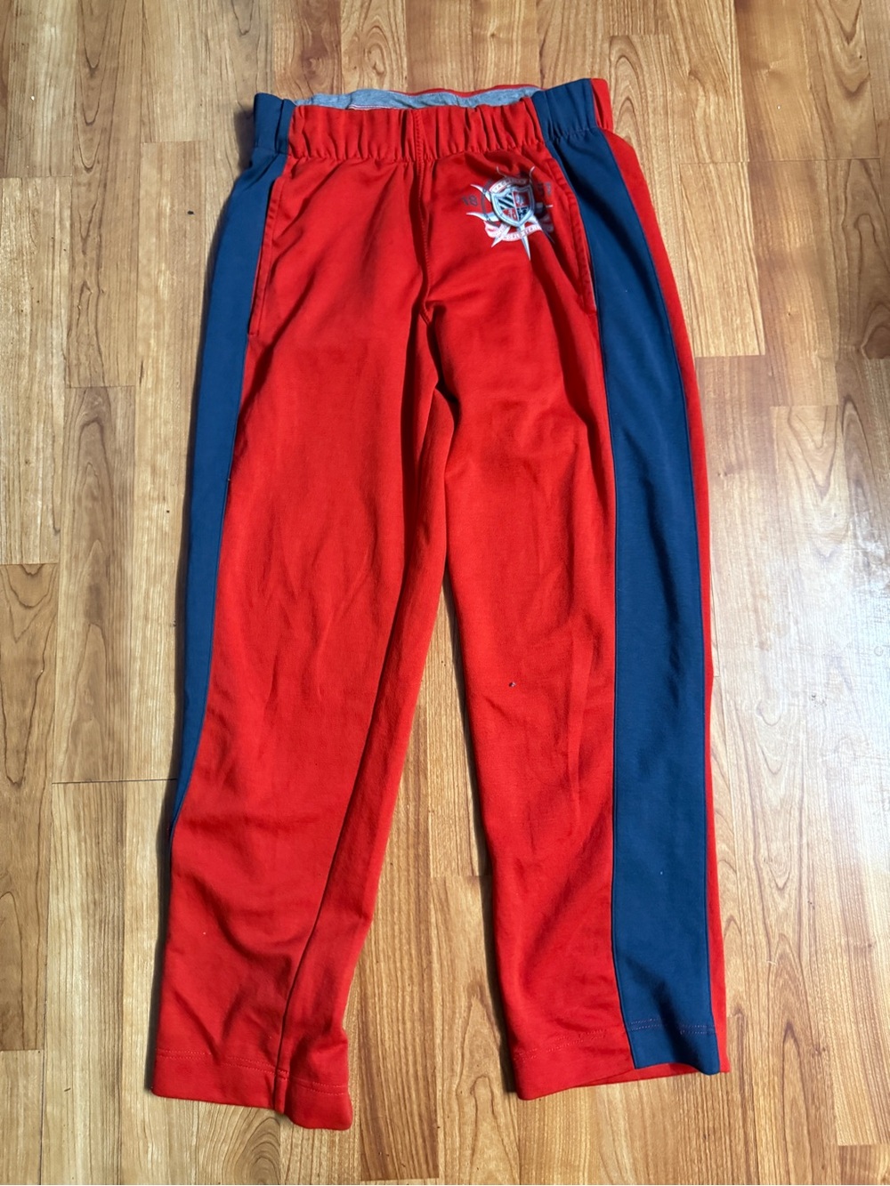 Puma Red and Navy Men’s Track Pants